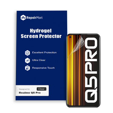 Realme Q5 Pro Compatible Premium Hydrogel Screen Protector With Full Coverage Ultra HD